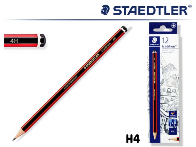 C/12 LAPICES DE GRAFITO TRADITION 4B STAEDTLER - LIBRERIA DANTE