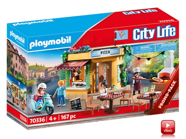Playmobil City Life 5573 - Mama Con Carrito De Gemelos Intek