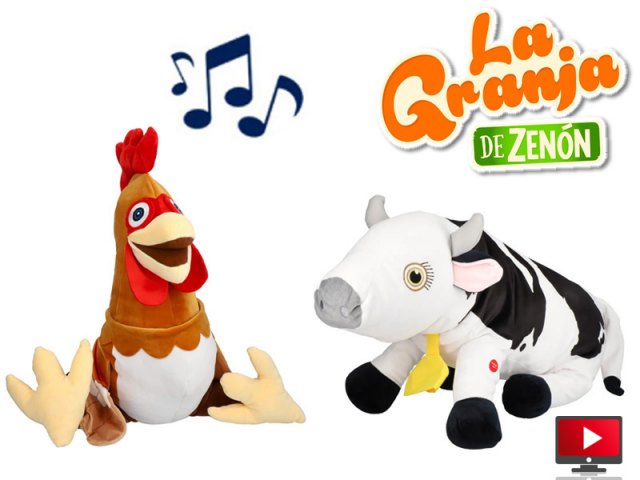 MI PRIMER PELUCHE ABRAZABLE 70 CMS LA GRANJA DE ZENON – GALLO BARTOLITO